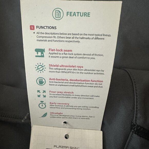 TESLA Sz Small Training Performance Baselayer Hyper Dri Men’s Gray Shirt Plazma - Picture 8 of 11